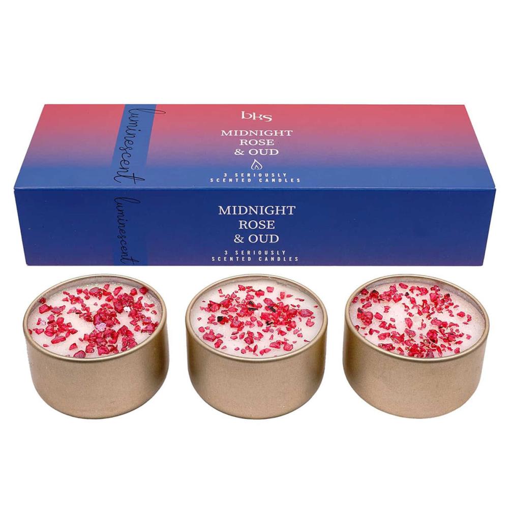 Best Kept Secrets Midnight Rose & Oud Luminescent Three Lites £8.99